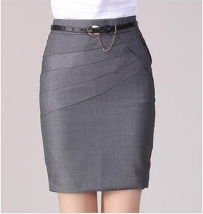 Formal knee outlet length skirt