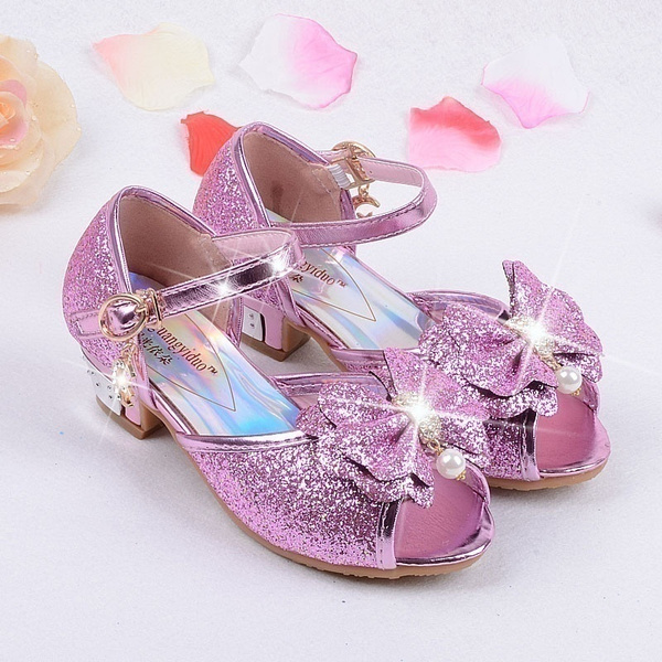 Girls Block Heeled Sandal with Shining Glitter Strap Kids Dress Shoes Sandals  Party Heeled Sandals Children Sandal with Back Counter Sandals - China  Girl's Shoes and Girl's Block Heel Sandals price |