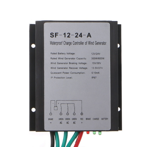 5V‑12/24V Wind Generator Turbines Controller Battery Charging Regulator 