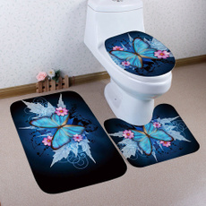butterfly, doormat, Bathroom, Bathroom Accessories