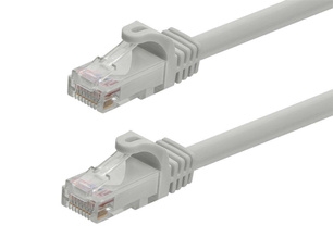 Flex, Series, cat6flexbootstraightcable, Gray