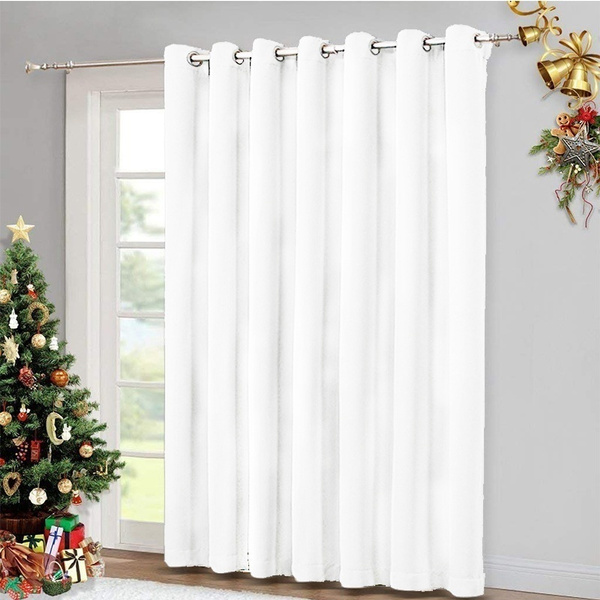 1panel Sliding Glass Door Curtains Patio Blinds Luxury Home Blackout For Villa Hall Bedroom Width 254cm Wish 1panel Sliding Glass Door Curtains, Patio Window Blackout Curtains