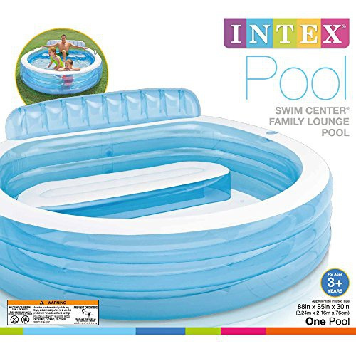 intex inflatable family swim center pool