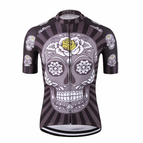 Schwarz Kurzarm Bike Kleidung/nationalmannschaft Compression Radfahren  Shirts Abbigliamento Ciclismo/beliebte Fahrrad Jersey Top | Wish