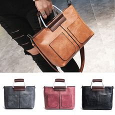 Shoulder Bags, Fashion, PU, leather