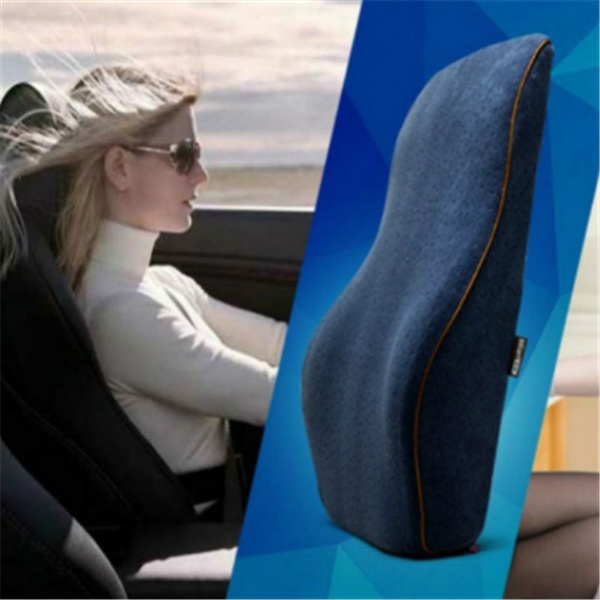 Lumbar Support Pillow for Car Office Chair Rebound Memory Foam