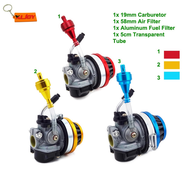 XLJOY Racing Carb Carburetor For 49cc 50cc 60cc 66cc 80cc 2 stroke ...
