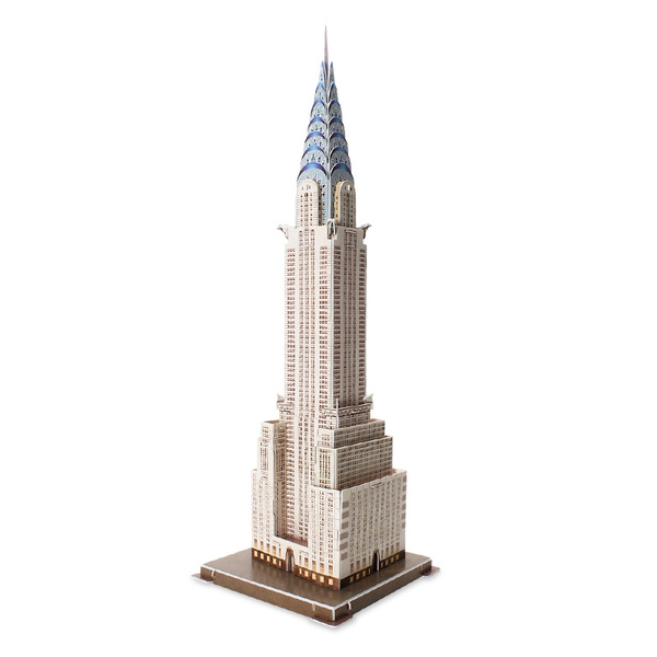 Grit Bot Aan het water Chrysler Building 3D Puzzle Toy CubicFun 3D Paper Model Kits Jigsaw Model  Adult Toy For Collection | Wish