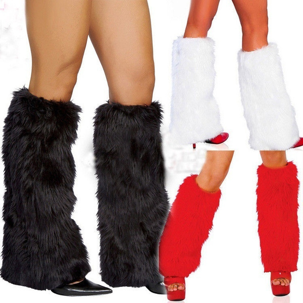 Faux Fur Boot Sleeve & Leg Warmer