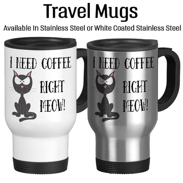 14 Oz Travel Mug, Mugs Travel, Coffee Mugs, Funny Mug, Mugs Funny, Mug  Coffee 