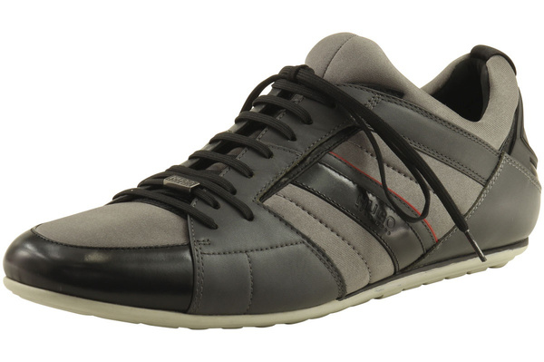 Hugo Boss Mens Thanso Medium Grey Sneakers Shoes 50255589 