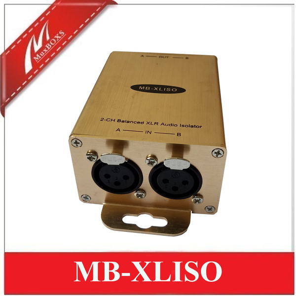 Balanced XLR Audio Isolation Transformer XLR Audio isolator Analog AES