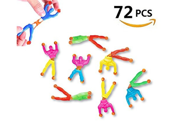 sticky wall climber toy
