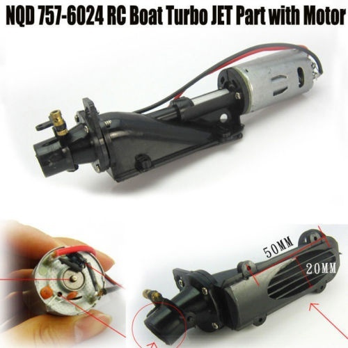 Electric NQD 757-6024 RC Boat Turbo JET Replacement Part w/ 390 Motor Accessory 