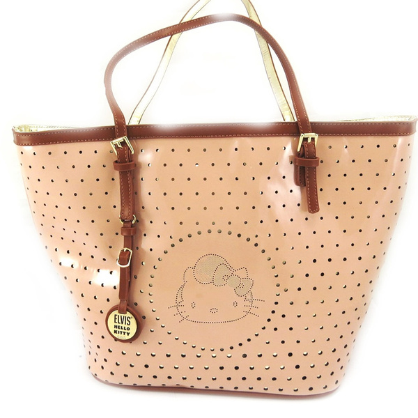 Hello Kitty [L3510] - Sac createur 'Hello Kitty' taupe, Designer bag 'Hello  Kitty' mole., Designer-tasche 'Hello Kitty' maulwurf.