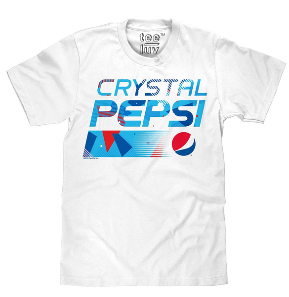 crystal pepsi shirt