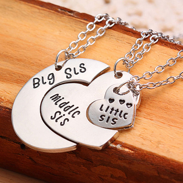mnjin good friend good sister necklaces forever love knot matching friendship  necklaces card necklace b - Walmart.com