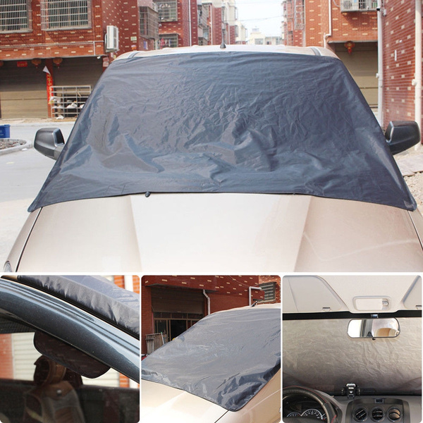 Magnetic SUV Car WINDSCREEN COVER Frost Ice Shield Snow Dust Protector Sun  Shade