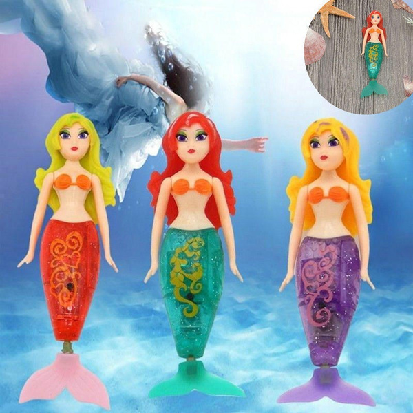 Kawaii Mini Mermaid Doll Figures, Brinquedos para Crianças, Baby