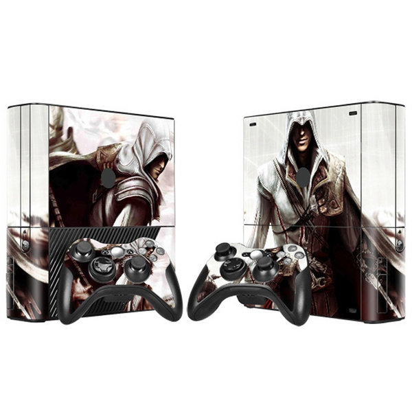 Pop Game Custom Sticker Decals Cover for Xbox 360 E Console & 2