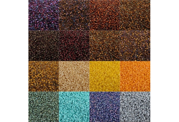 Delica 11/0 Miyuki Japanese Glass Seed Beads 1581-1694