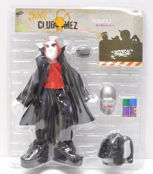 Details about   Mezco Hoodz Remix SIGNSTEIN Exc Action Figure NIP Urban Artist Vinyl Toy 2002 