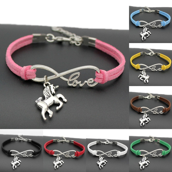 Unicorn Charm Bracelet - Animal Lover Bracelet