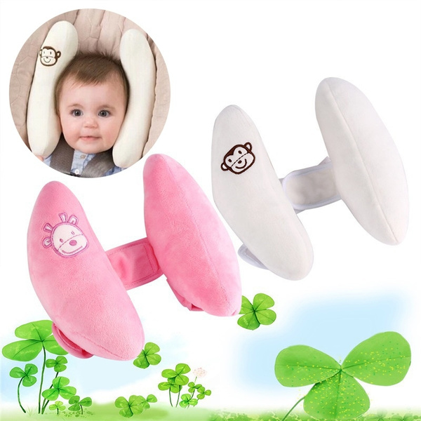2 Couleurs Bebe Enfant Tete De Cou Soutien Voiture Siege Oreiller Reglable Appui Tete Coussin Wish