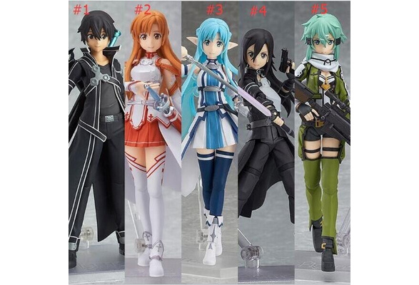 KLZO 5.9 Cartoon Anime Sword Art Online Asuna Collectible PVC