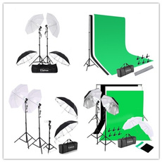 Light Bulb, whiteumbrella, lightstand, backdropclamp