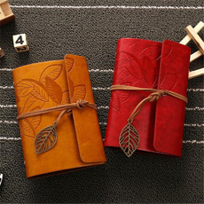 leaf, leathernotebook, leather, Cover