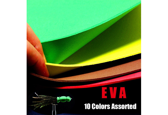 FLY TYING FOAM - Fly Tying Materials - 2 Sheets per Pack - 2mm EVA FOAM -  NEW!