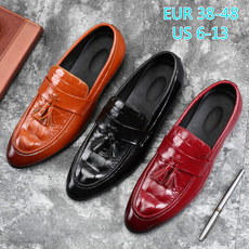 Flats & Oxfords, loafersslipon, Fashion, leather shoes