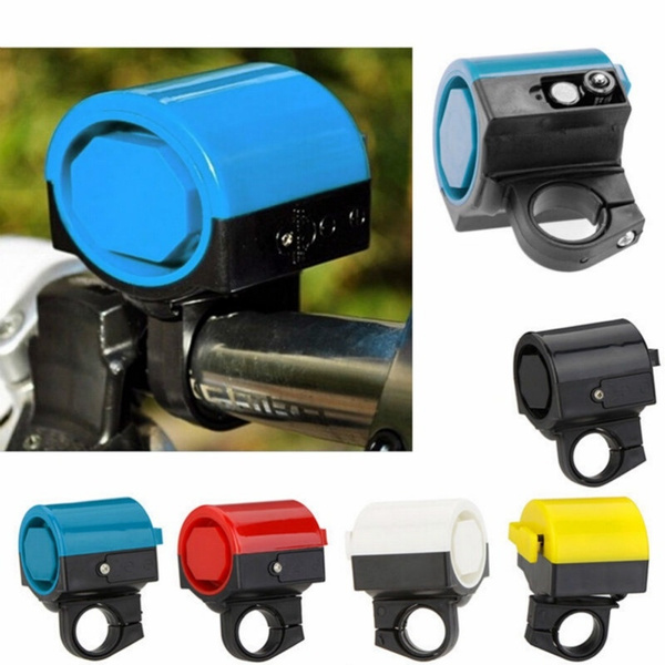 Colorful Bicycle Electric Bell Electronic Loud Bike Horn Cycling