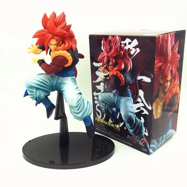 Dragon Ball Gt Gogeta Action Figure Super Saiyan 4 Gogeta Kids Toy Brinquedos Anime Creative Wish