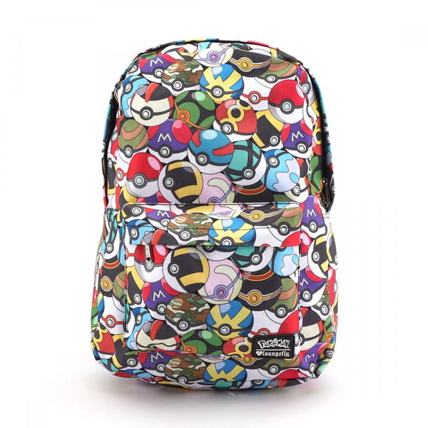 loungefly pokeball backpack