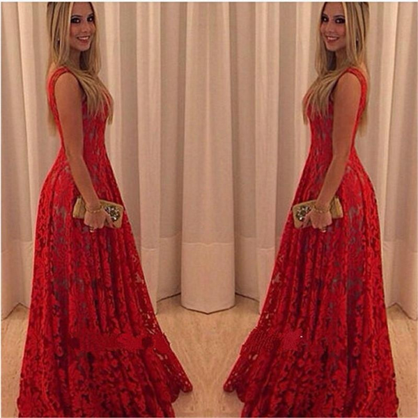 Women's Maxi Dress Sexy Formal Ball 