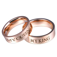 Couple Rings, King, Queen, Jewelry