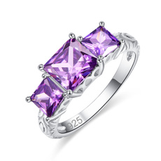 rainbow, Fashion, multicoloredring, 925 silver rings