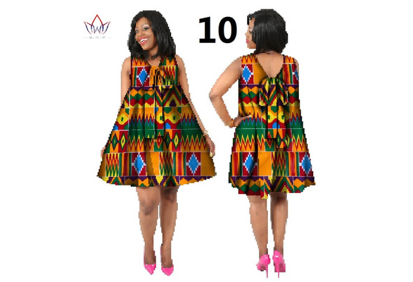 plus size summer african dresses