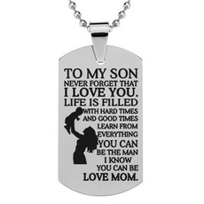 Steel, inspirationalnecklace, Fashion necklaces, Love