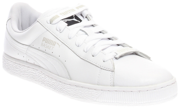 Puma Mens Basket White x TRAPSTAR Casual Sneakers | Wish