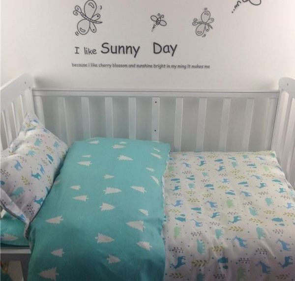 bright cot bedding