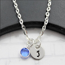 Jewelry, Gifts, Simple, initial