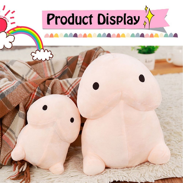 Soft Cute Creative Funny Plush Toy Pink Dingding Soft Pillow Cushion Bolster 