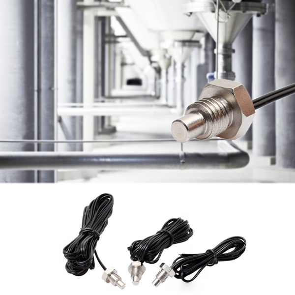 NTC 10K Thermistor Temperature Sensor M8 Thread Probe Cable 1m 2m 3m  Waterproof