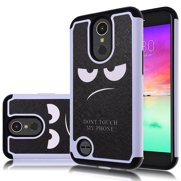 LG K20 Plus Case LG K20 V Case LG V5 Case LG K10 2017 Case LG Harmony Case LG Grace LTE Case Hybrid Dual Layer Hard Silicone Armor Protective Cover