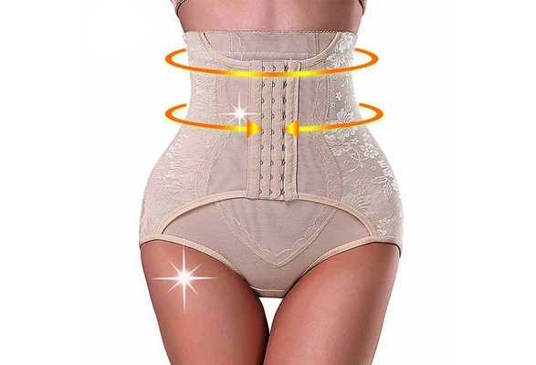 High Waist Training Tummy Control Panties Butt Lifter Body Shaper Corsets  Hip Abdomen Enhancer Shapewear Underwear Panty Hooks