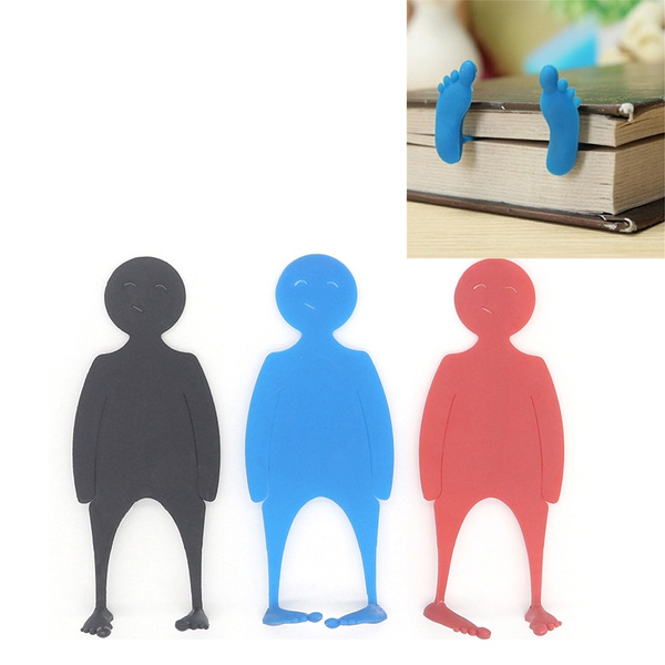 Cute Black Foot Bookmark Office Stationery Lovely School Supplies ...