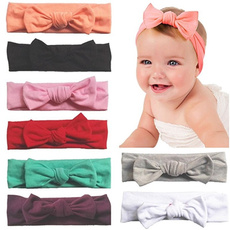 Baby Headbands Turban Bow Knotted Girl's Hairbands for Newborn Toddler and Childrens